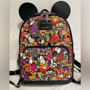2022 Disney Parks Loungefly Halloween Mini-backpack